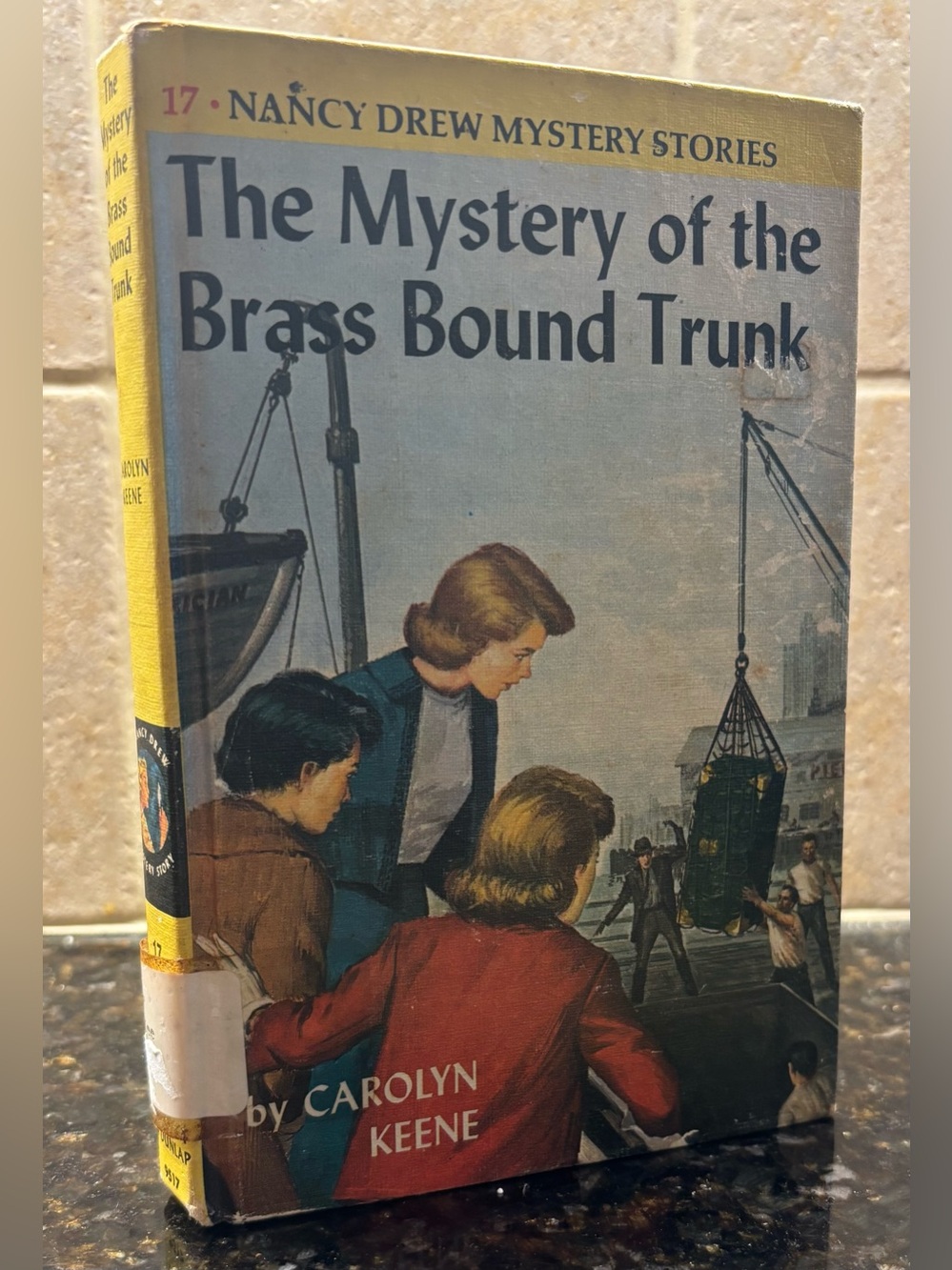 Vintage Nancy Drew #17 Brass-Bound Trunk ORIGINAL 25 Chapter Text